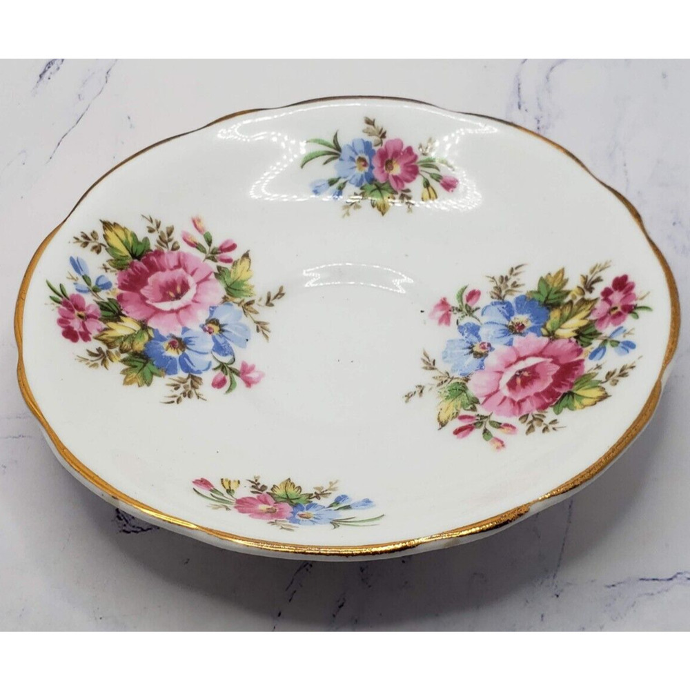 Hazel Sharon Fine Bone China Made In England Saucer Only Vintage